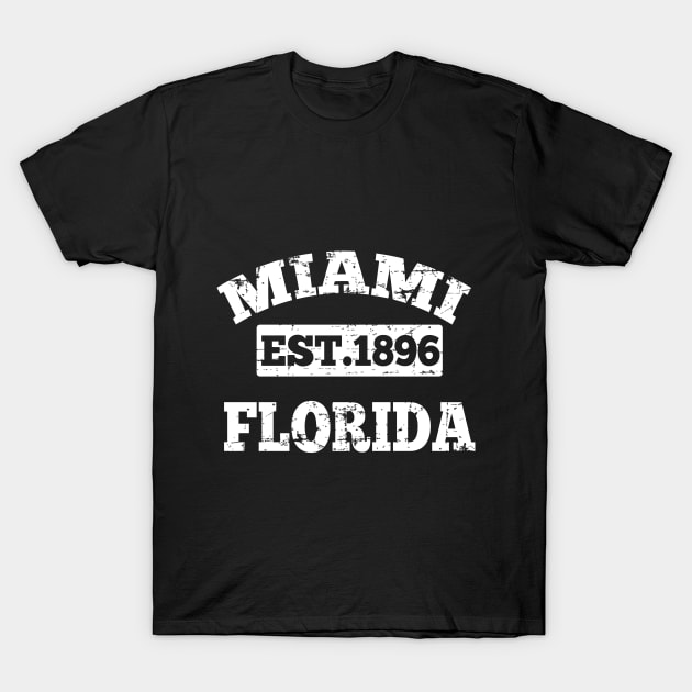 Miami Established T Shirt for Gift for Men, Women,Kids T-Shirt by HopeandHobby